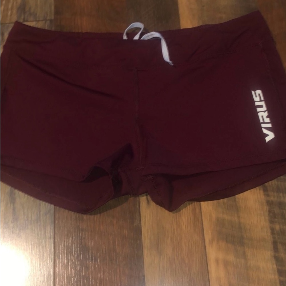 Maroon Virus Shorts